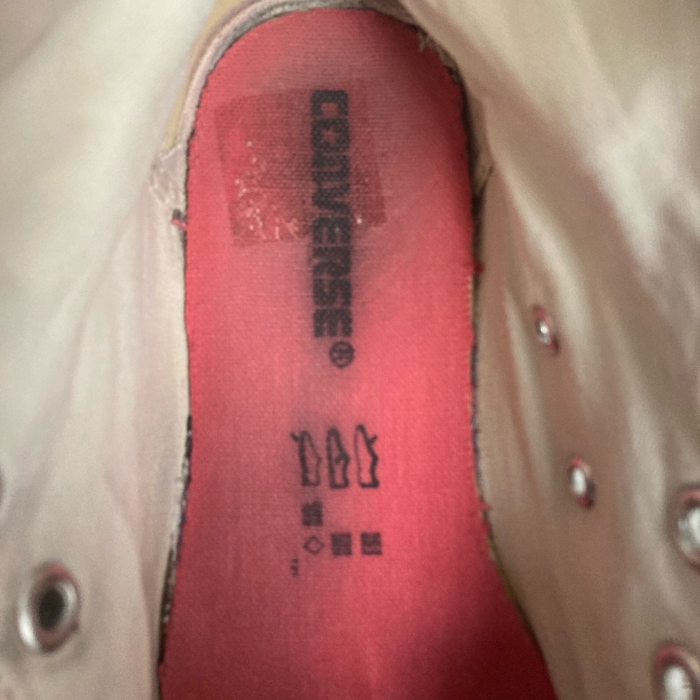 Vintage Converse Size 6 Custom Graffiti Chuck Taylor All Star High Top, Artisan - Picture 12 of 16